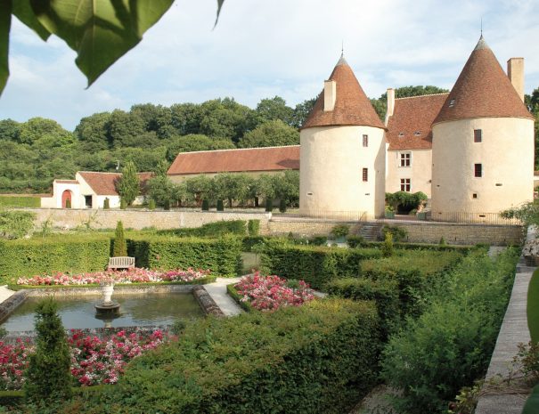 Jardin chateau corbelin 58